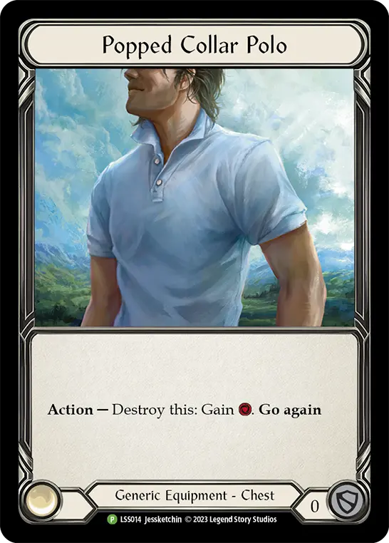 Popped Collar Polo card image