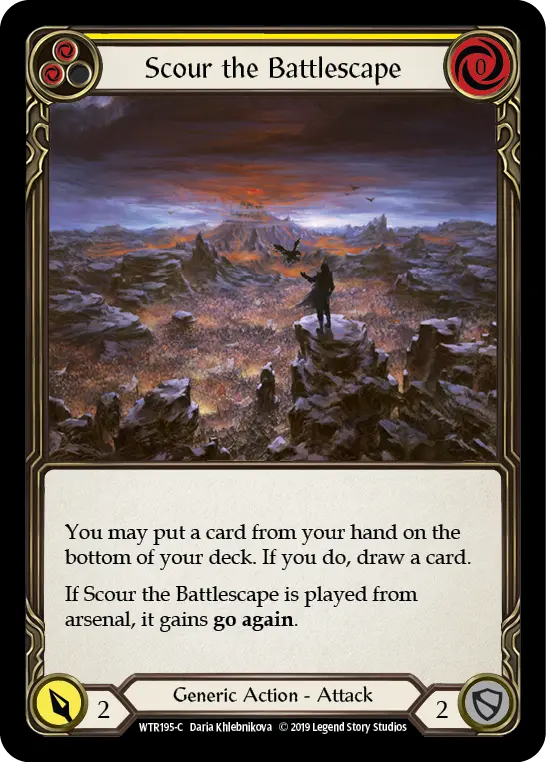 Scour the Battlescape card image, pitch 2