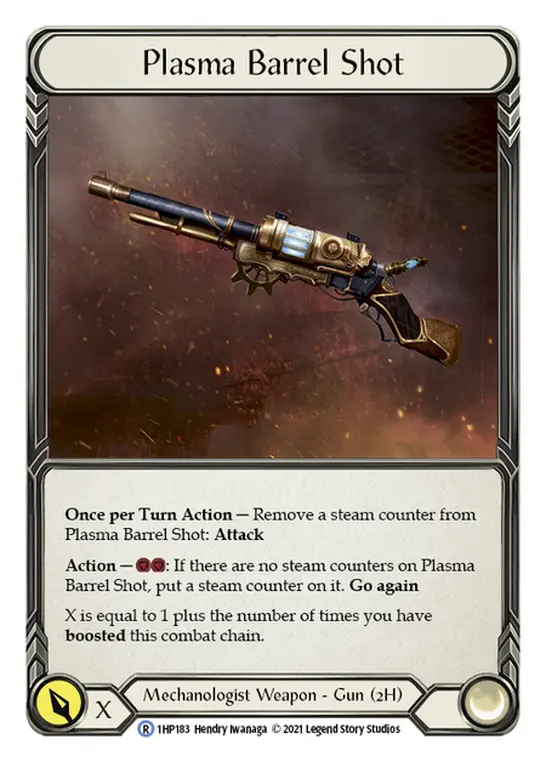 Plasma Barrel Shot card image