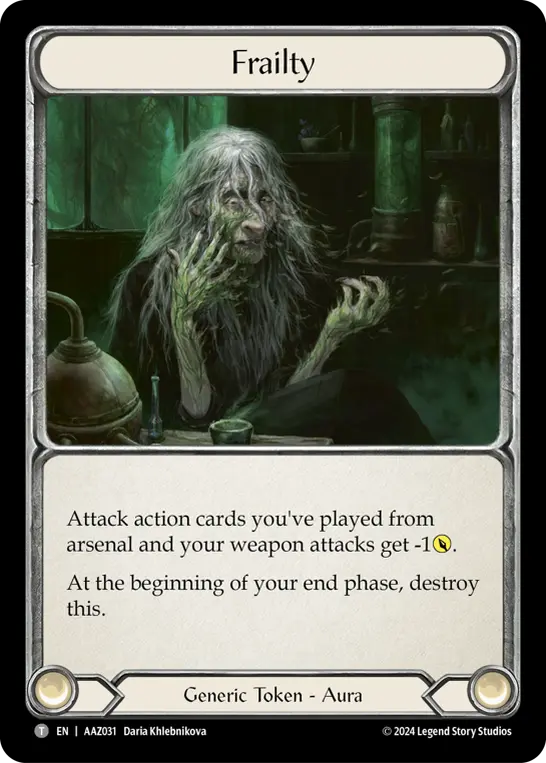 Frailty card image