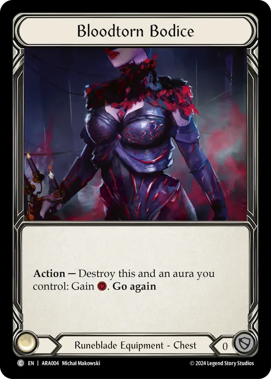 Bloodtorn Bodice card image