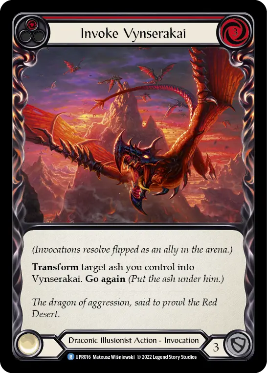 Invoke Vynserakai card image, pitch 1