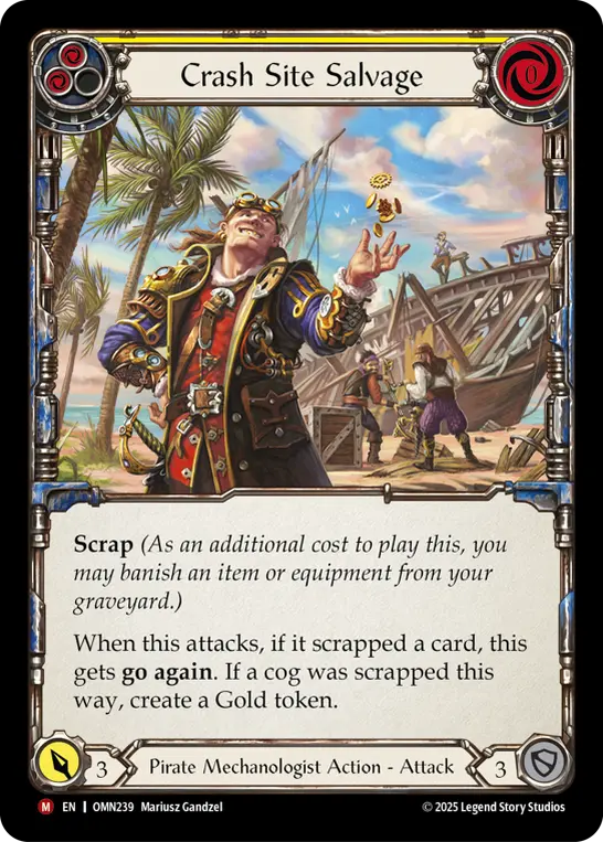 Crash Site Salvage card image, pitch 2