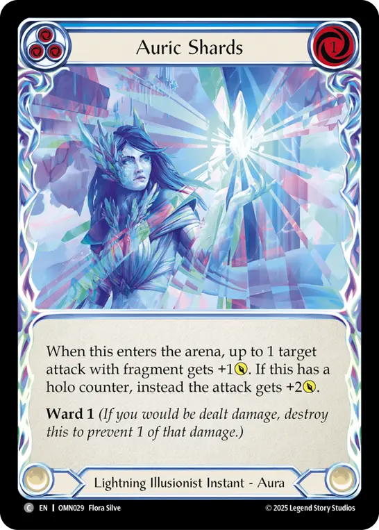 Auric Shards card image, pitch 3