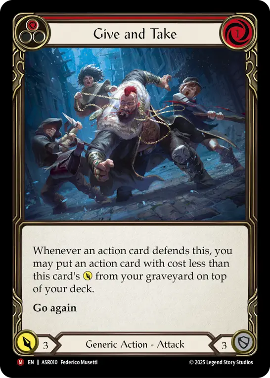 Give and Take card image, pitch 1