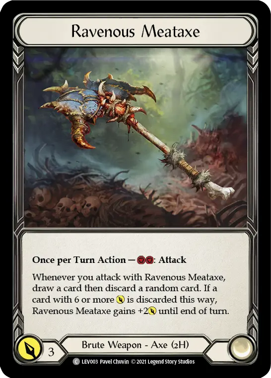 Ravenous Meataxe card image