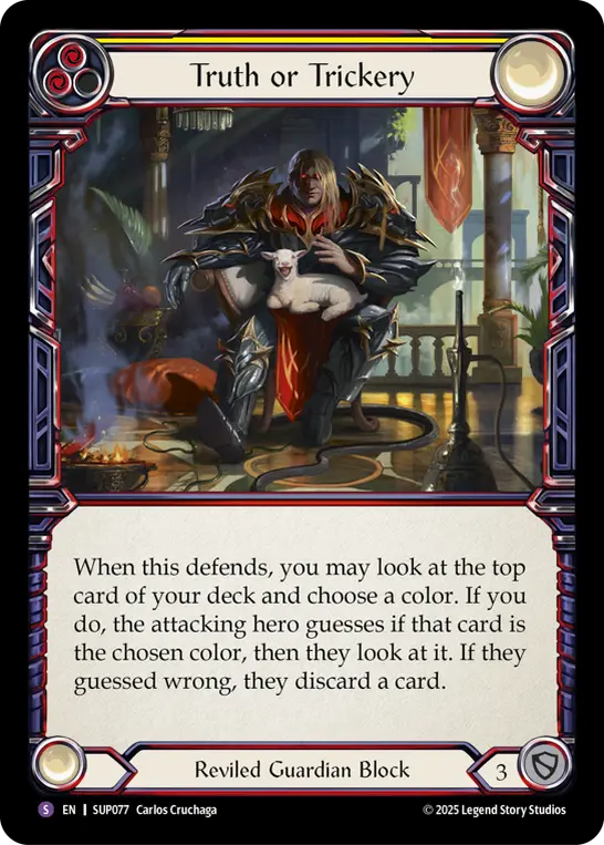 Truth or Trickery card image, pitch 2
