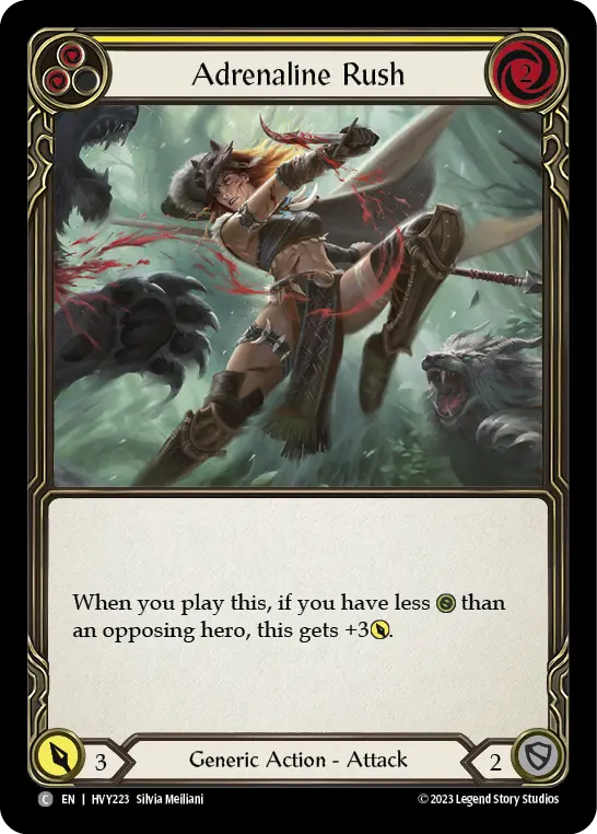Adrenaline Rush card image, pitch 2