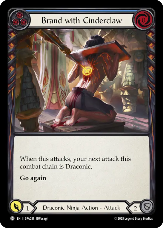 Brand with Cinderclaw card image, pitch 3