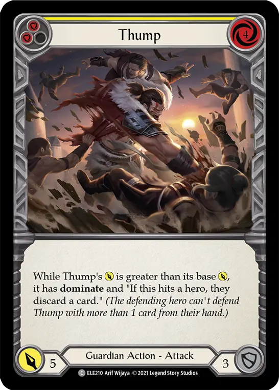 Thump card image, pitch 2