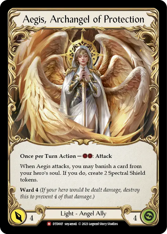 Aegis, Archangel of Protection card image
