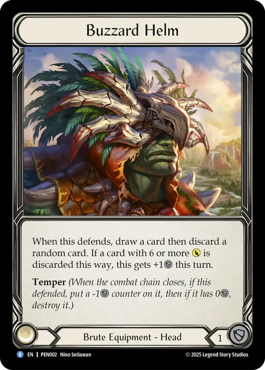 Buzzard Helm card image