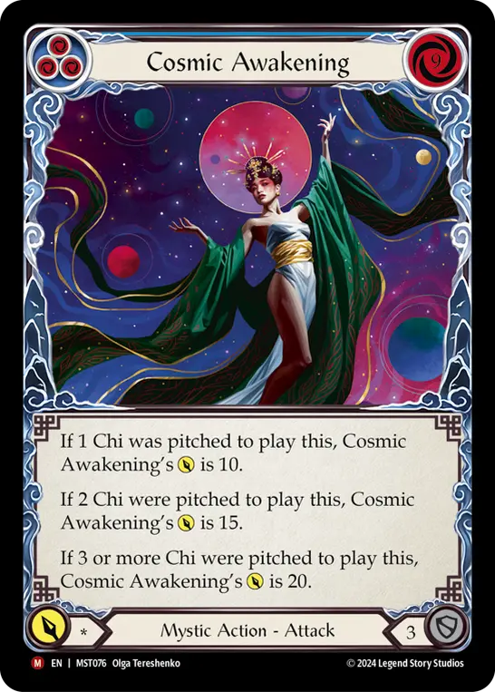 Cosmic Awakening card image, pitch 3
