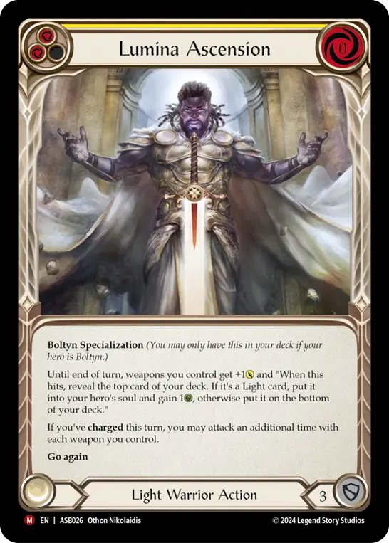 Lumina Ascension card image, pitch 2