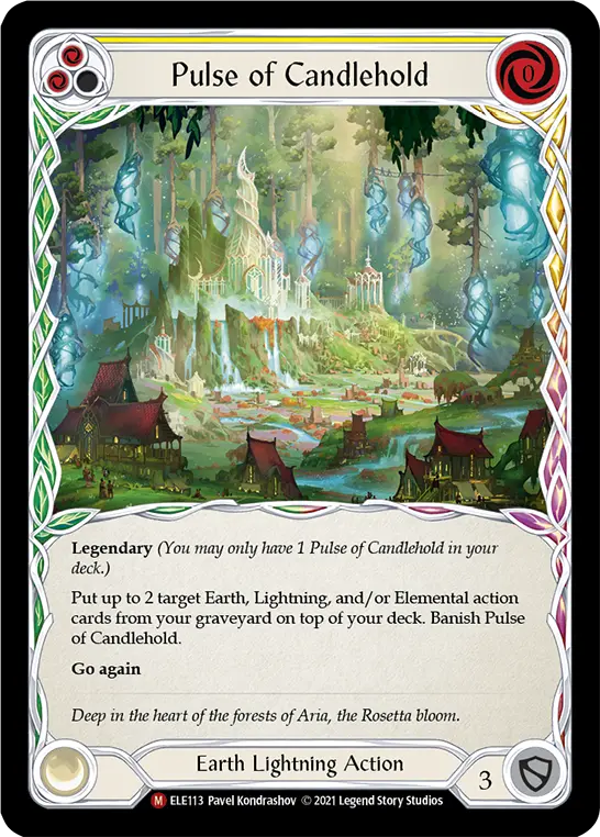 Pulse of Candlehold card image, pitch 2