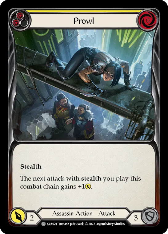 Prowl card image, pitch 2