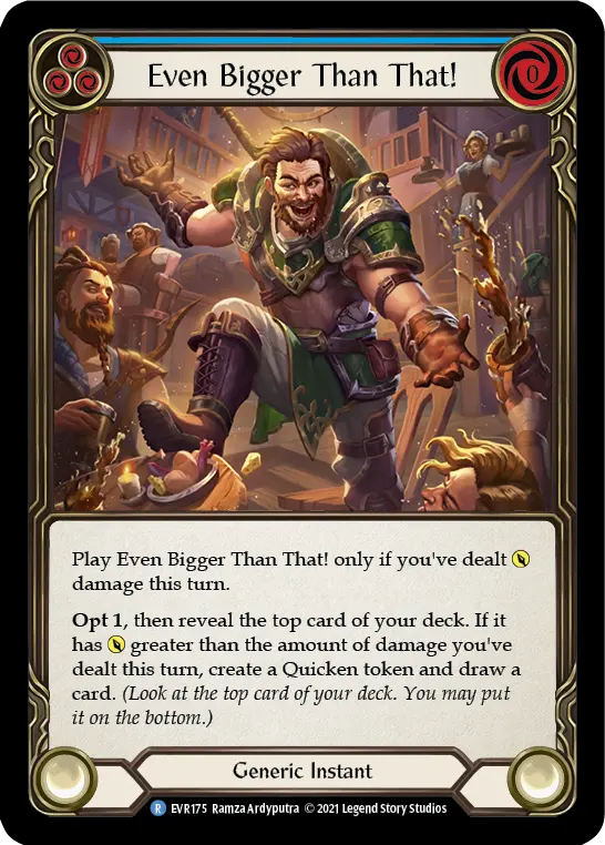 Even Bigger Than That! card image, pitch 3