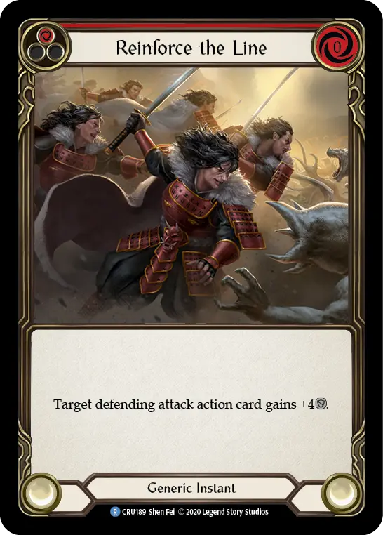 Reinforce the Line card image, pitch 1