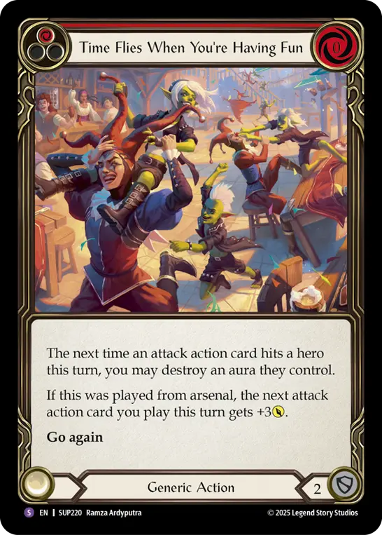 Time Flies When You're Having Fun card image, pitch 1