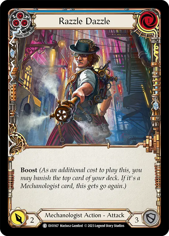 Razzle Dazzle card image, pitch 3