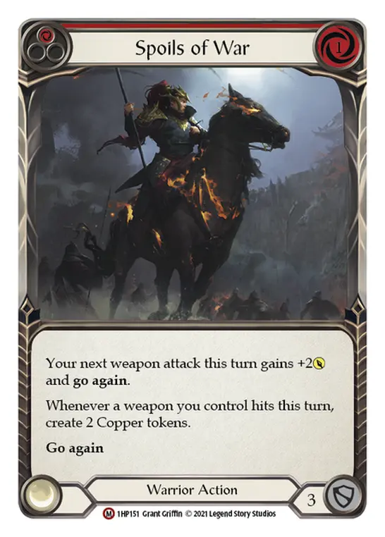 Spoils of War card image, pitch 1