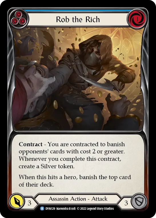 Rob the Rich card image, pitch 3