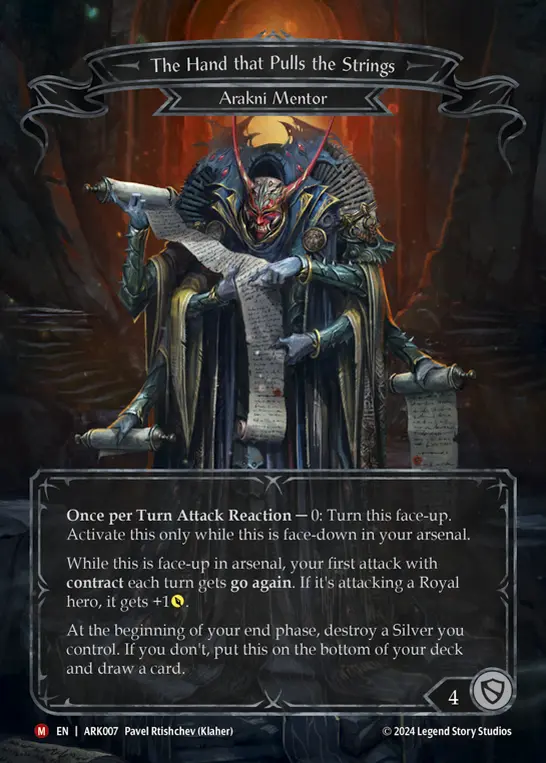 The Hand that Pulls the Strings card image