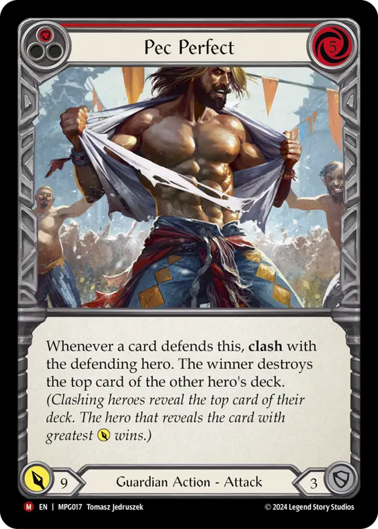 Pec Perfect card image, pitch 1