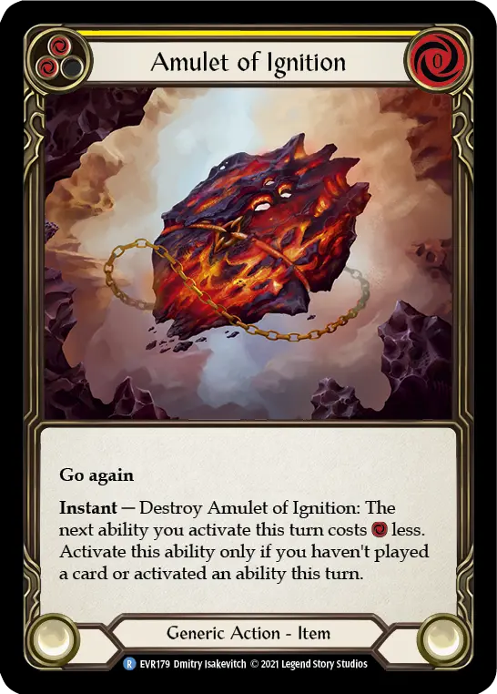 Amulet of Ignition card image, pitch 2
