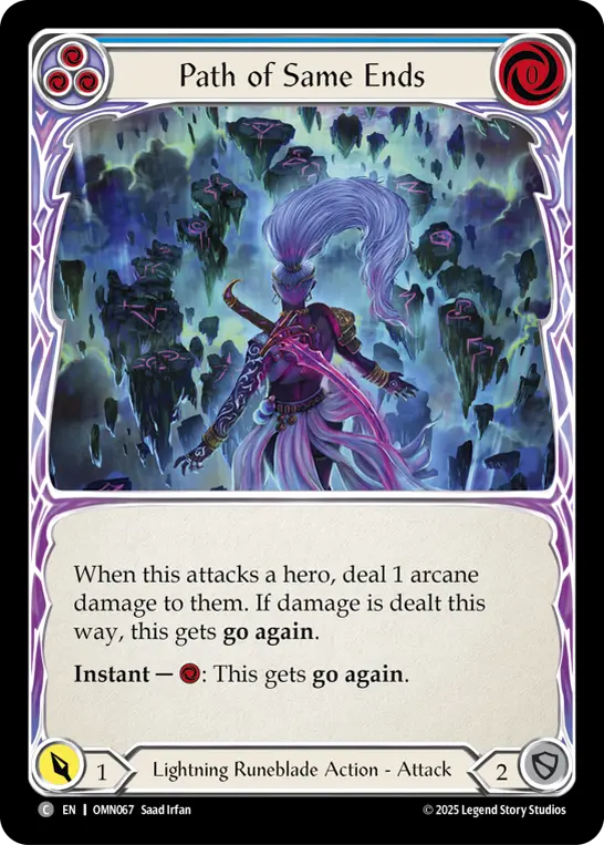 Path of Same Ends card image, pitch 3