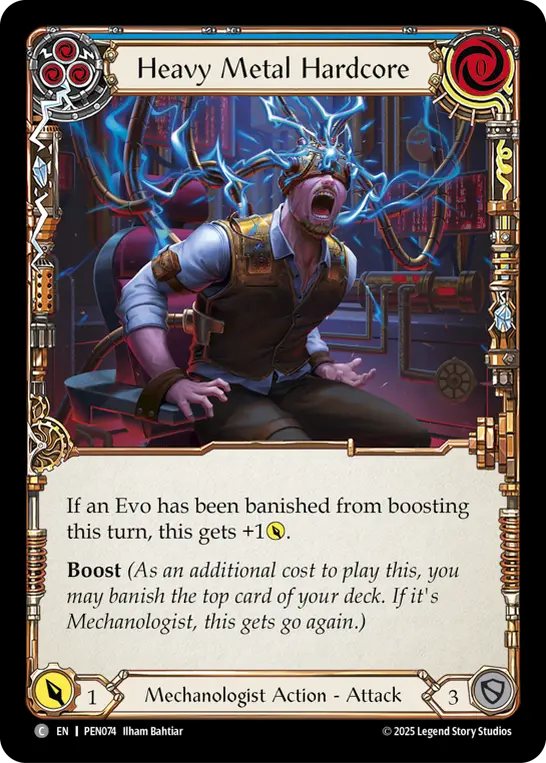 Heavy Metal Hardcore card image, pitch 3