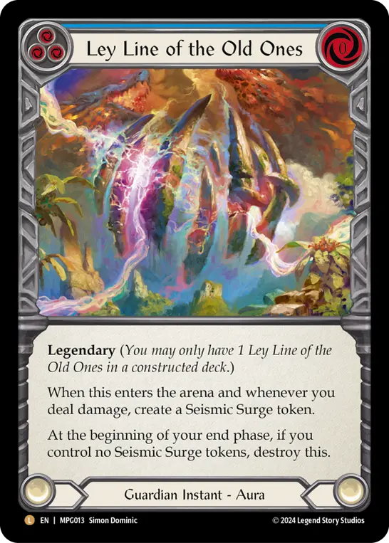 Ley Line of the Old Ones card image, pitch 3