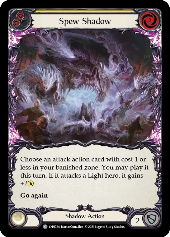 Spew Shadow card image, pitch 2