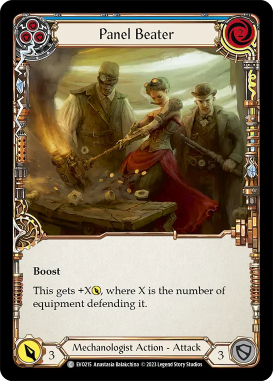 Panel Beater card image, pitch 3