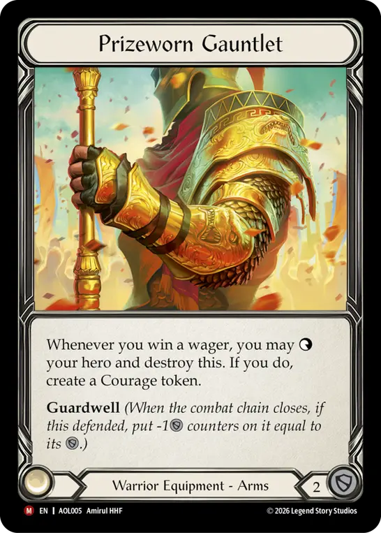 Prizeworn Gauntlet card image