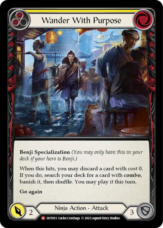 Wander With Purpose card image, pitch 2