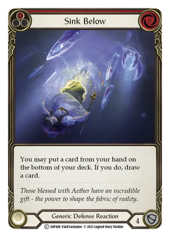 Sink Below card image, pitch 1