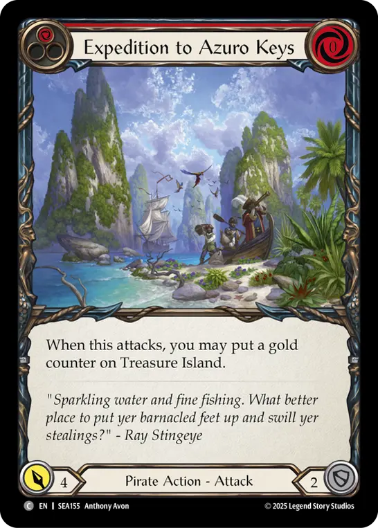 Expedition to Azuro Keys card image, pitch 1