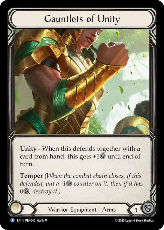 Gauntlets of Unity card image