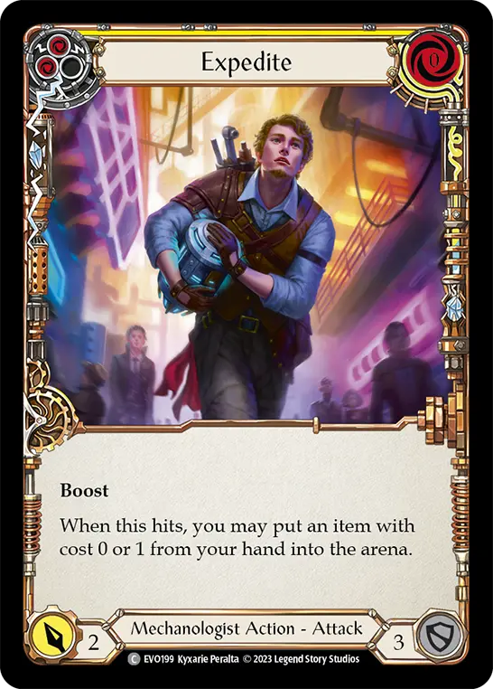 Expedite card image, pitch 2
