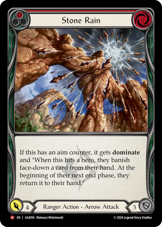 Stone Rain card image, pitch 1
