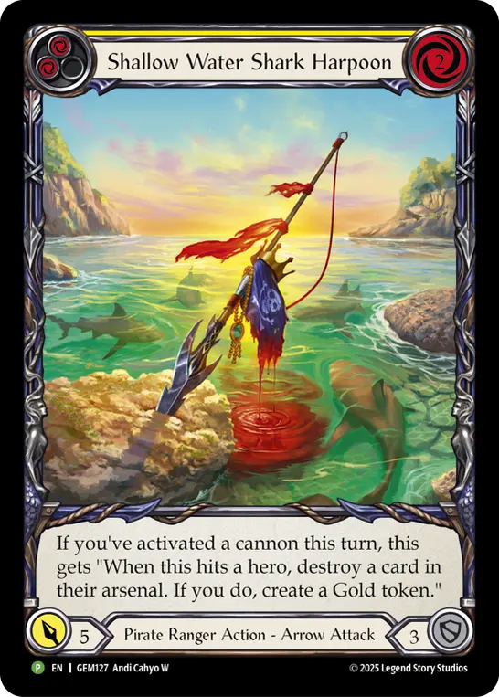 Shallow Water Shark Harpoon card image, pitch 2