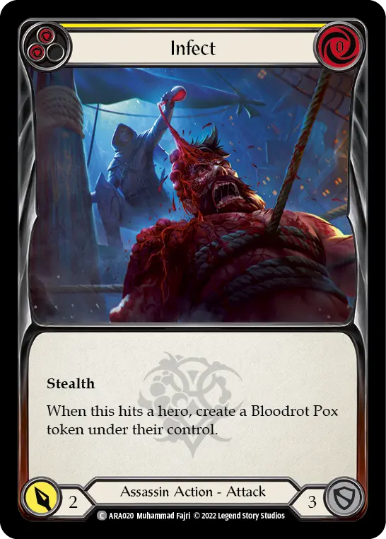 Infect card image, pitch 2