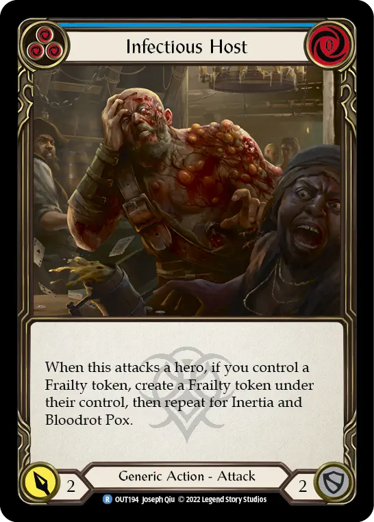 Infectious Host card image, pitch 3
