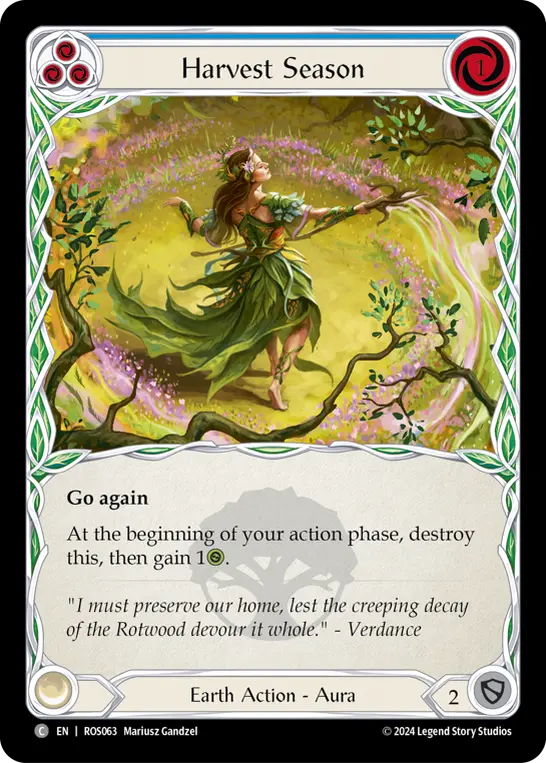 Harvest Season card image, pitch 3