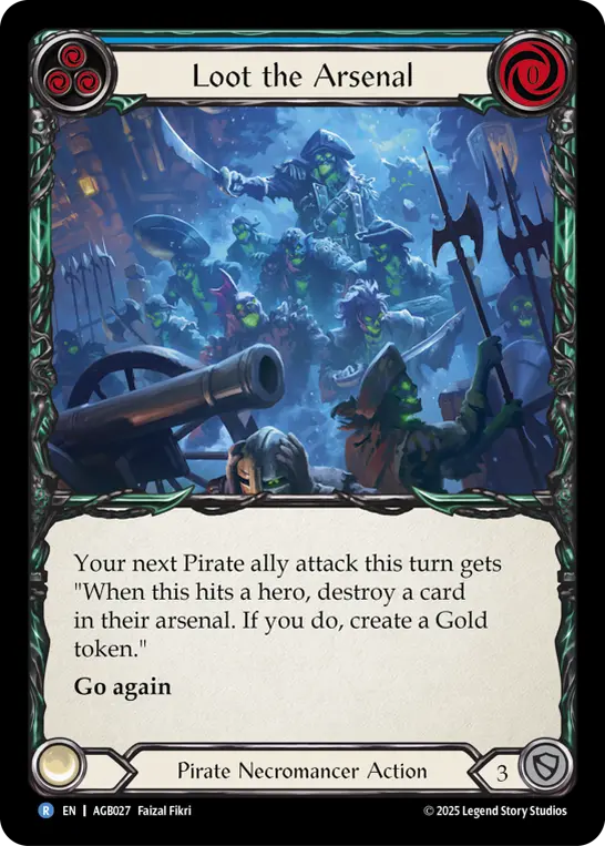 Loot the Arsenal card image, pitch 3