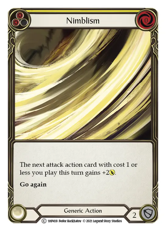 Nimblism card image, pitch 2