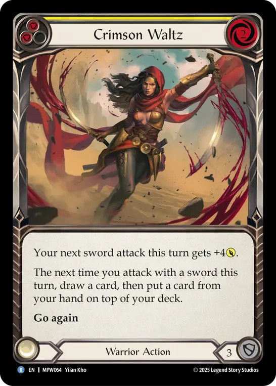 Crimson Waltz card image, pitch 2