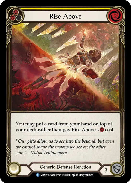 Rise Above card image, pitch 2