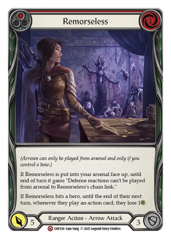 Remorseless card image, pitch 1